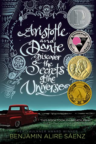 Aristotle and Dante discovered the secrets of the universe book cover