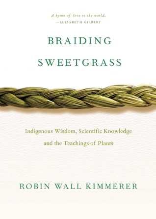 Braiding sweetgrass book cover