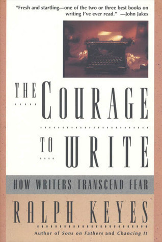 The courage to write book cover
