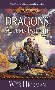 Dragons of autumn twilight book cover