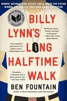 Billy Lynn's long halftime walk book cover