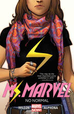 Ms. marvel no normal book cover