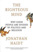 The righteous mind book cover