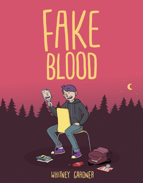 Fake blood book cover