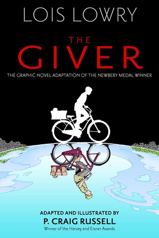 The giver graphic novel book cover