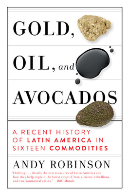 Gold, oil, and avocados book cover