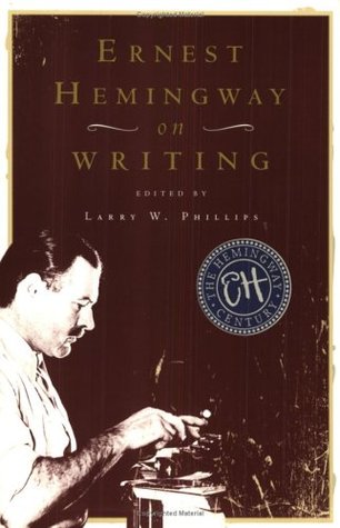 Ernest Hemingway on writing book cover