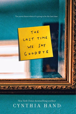 The last time we say goodbye book cover