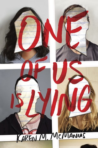 One of us is lying book cover