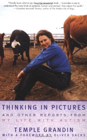 Thinking in pictures book cover