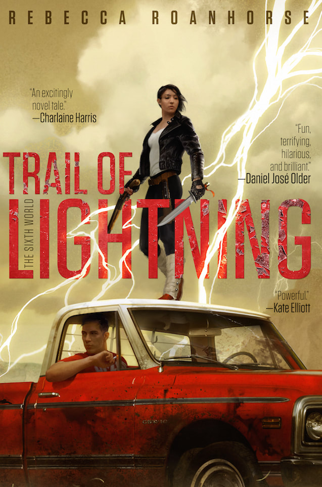 Trail of lightning book cover
