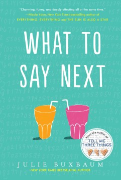 What to say next book cover