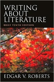 Writing about literature book cover